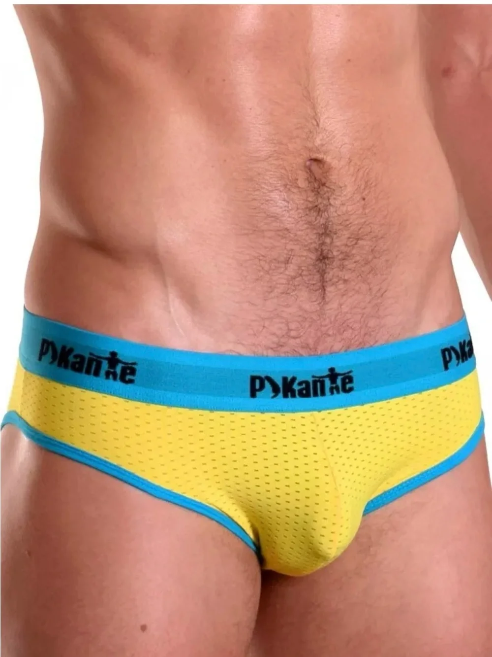 [LG | XL] Pikante Yellow Men's Jock Briefs - Lightweight 9227